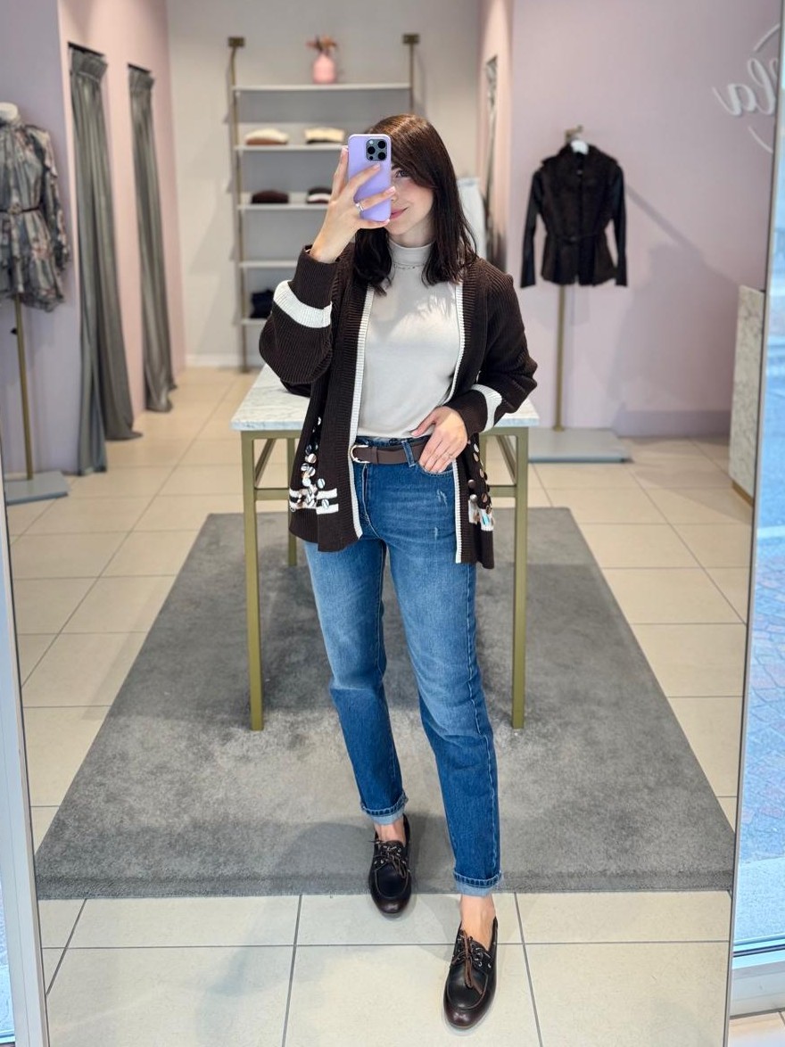 Cardigan paillettes Please