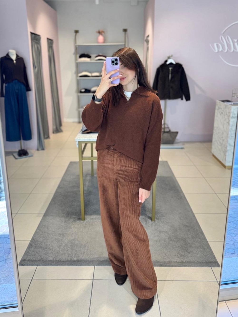 Pantalone in velluto Dixie