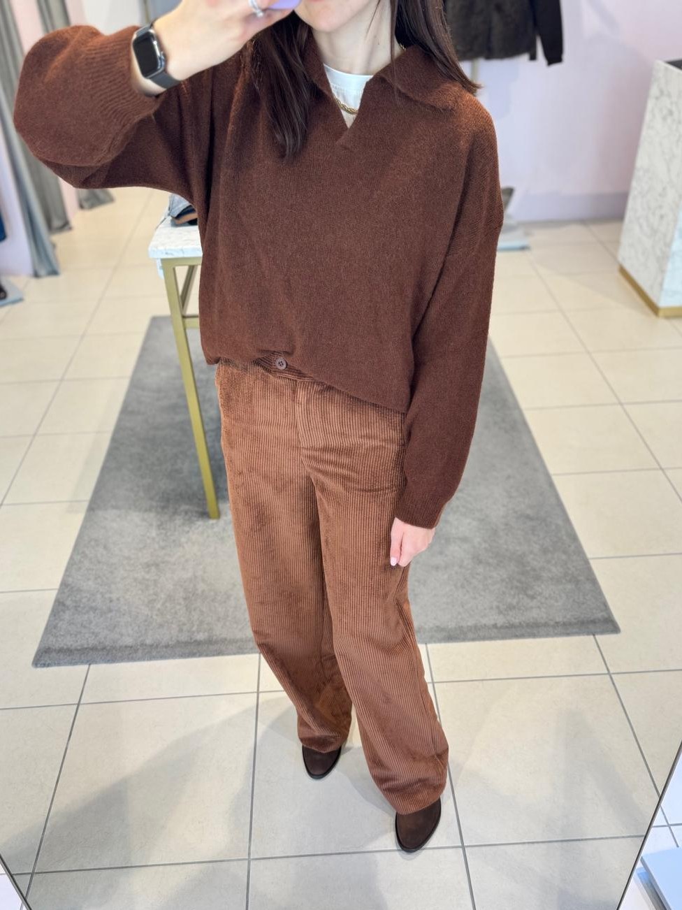 Pantalone in velluto Dixie