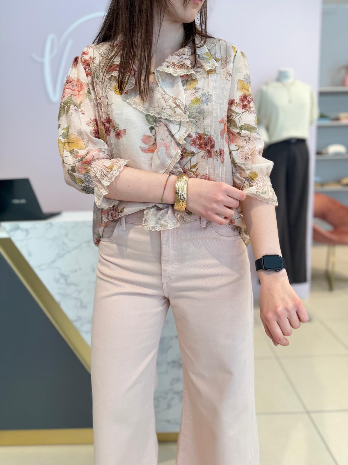 Camicia floreale dixie