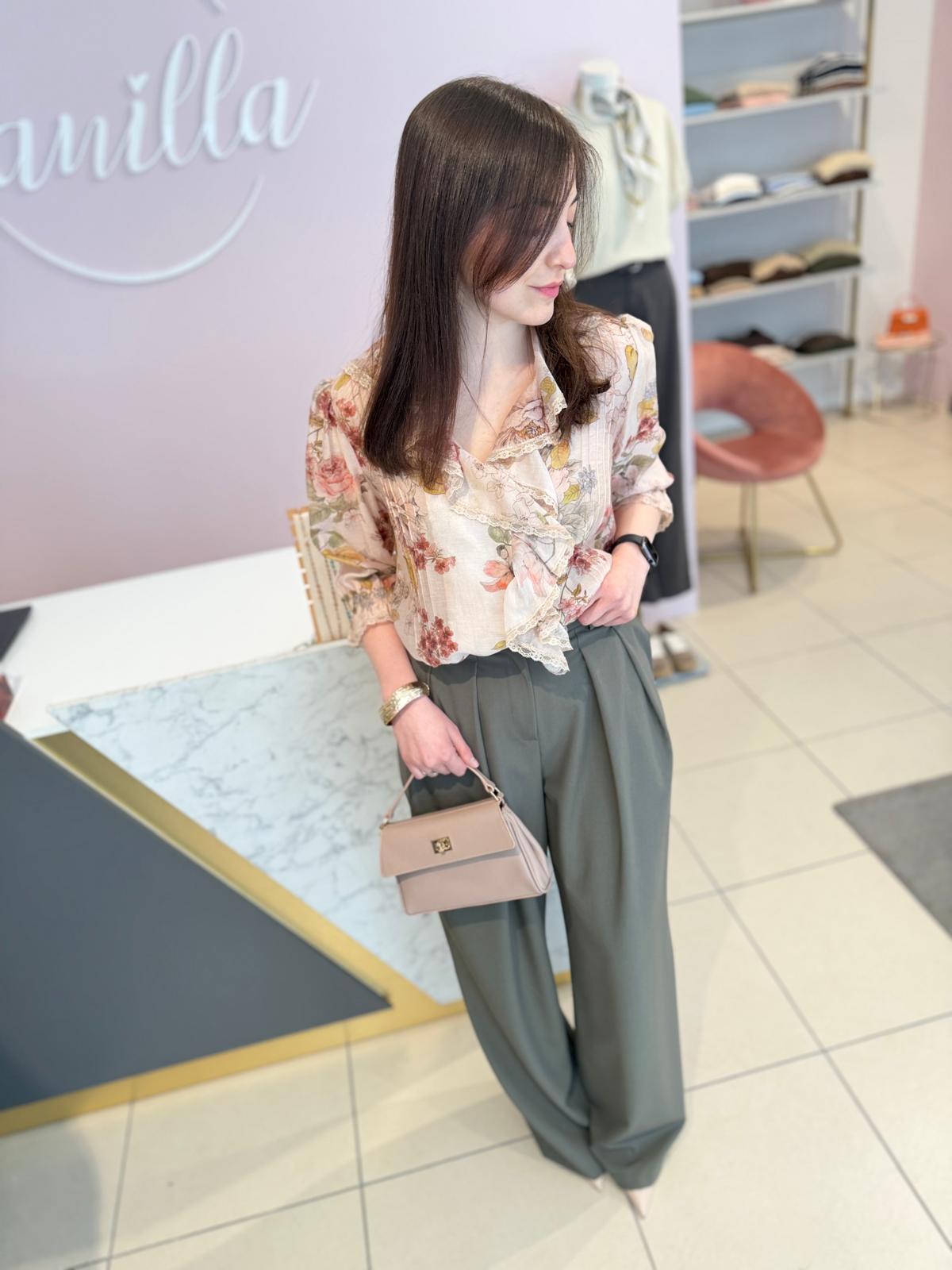 Camicia floreale dixie