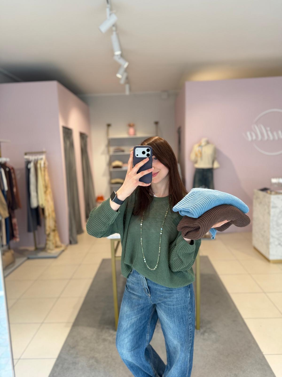 Maglioncino tinta unita Dixie