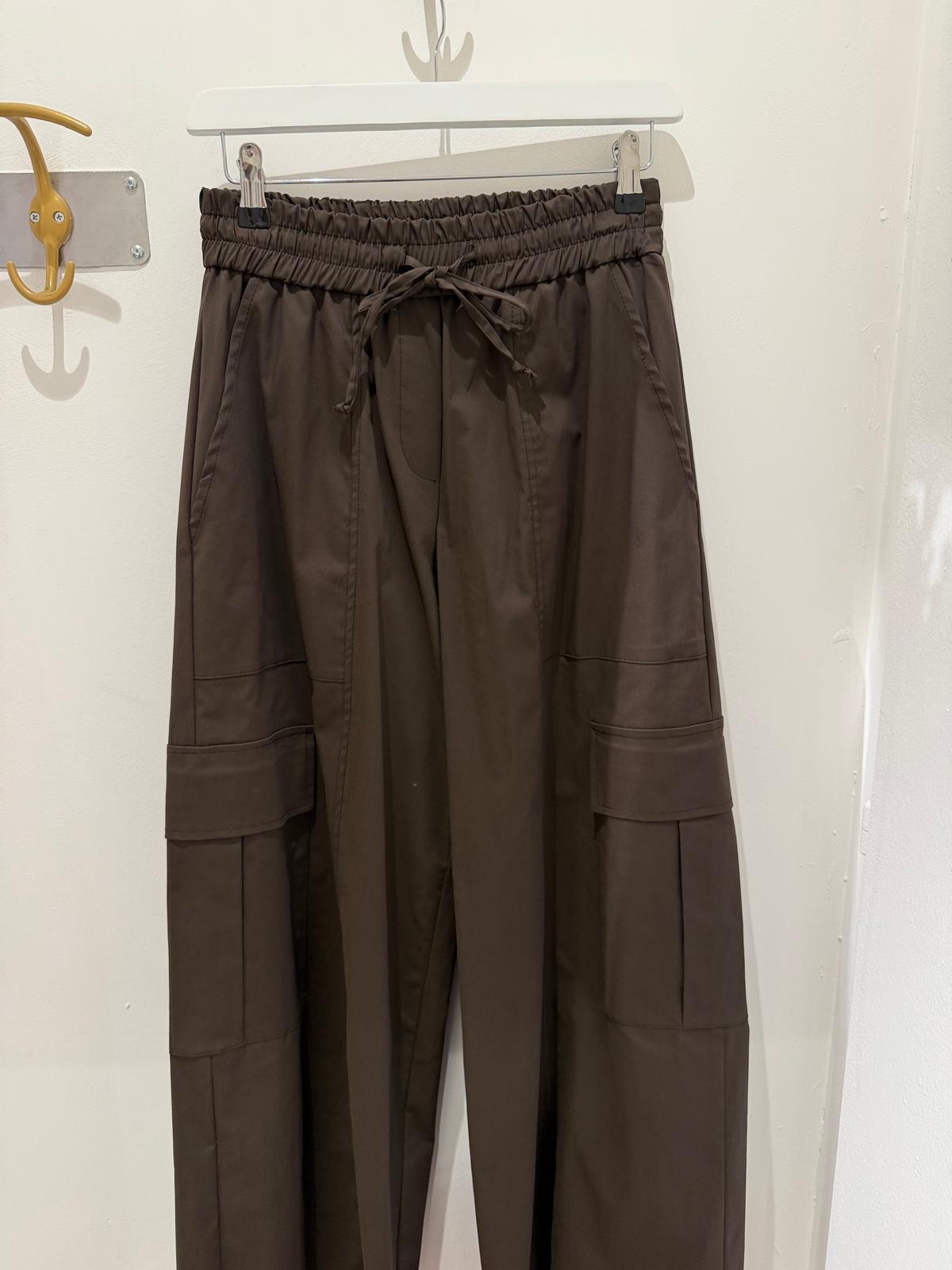 Pantalone cargo in cotone