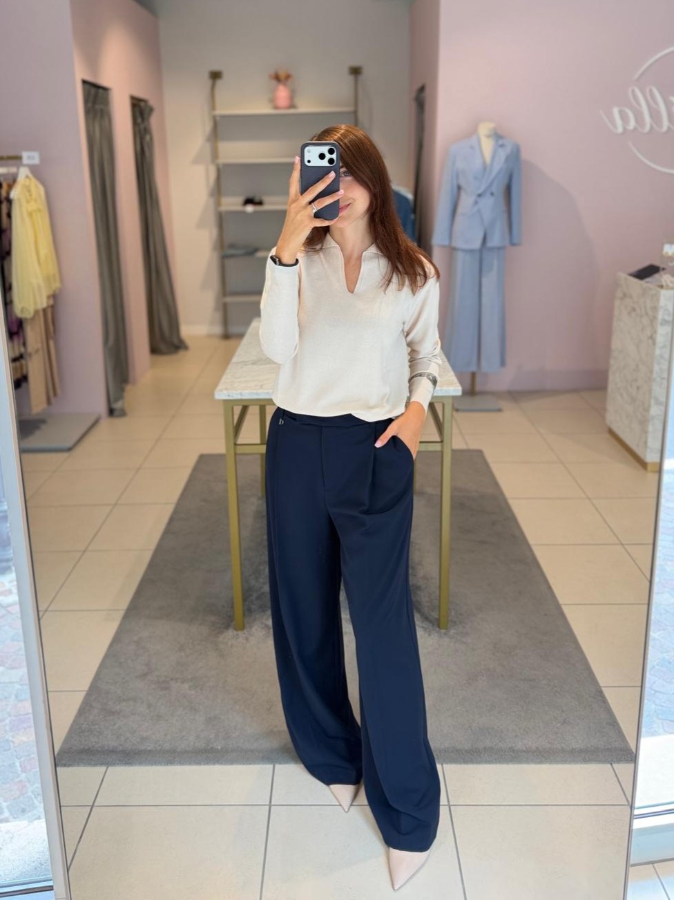Pantalone blu Dixie