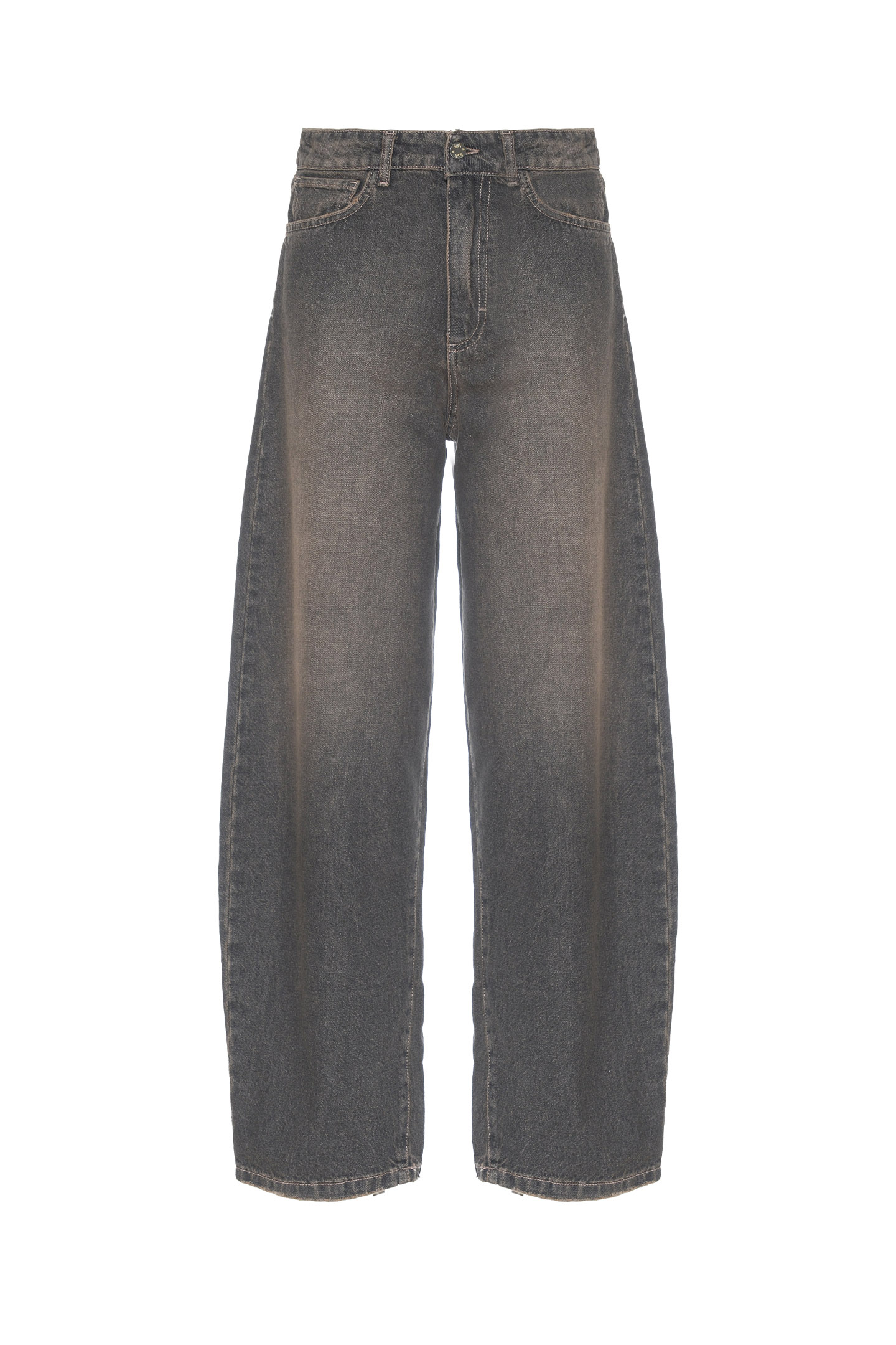 Jeans barrel sabbiato SoAllure
