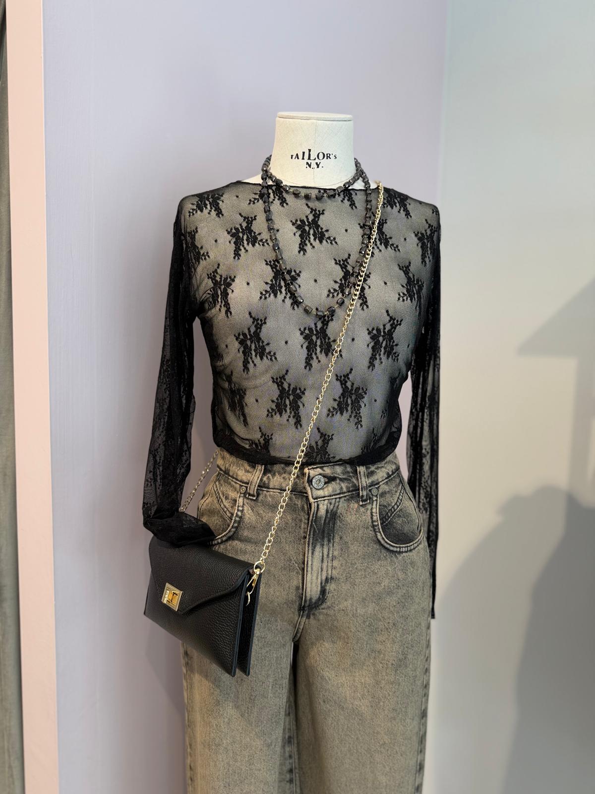 Maglia in pizzo