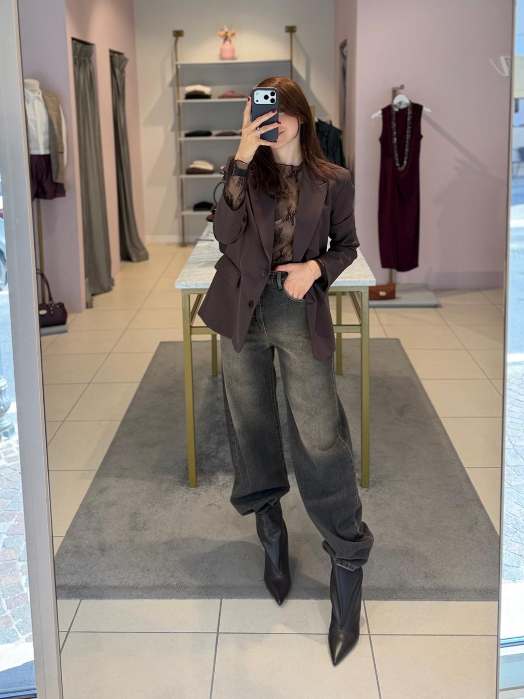 Jeans barrel sabbiato SoAllure
