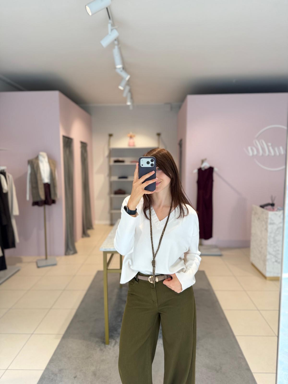 Maglione scollo V please