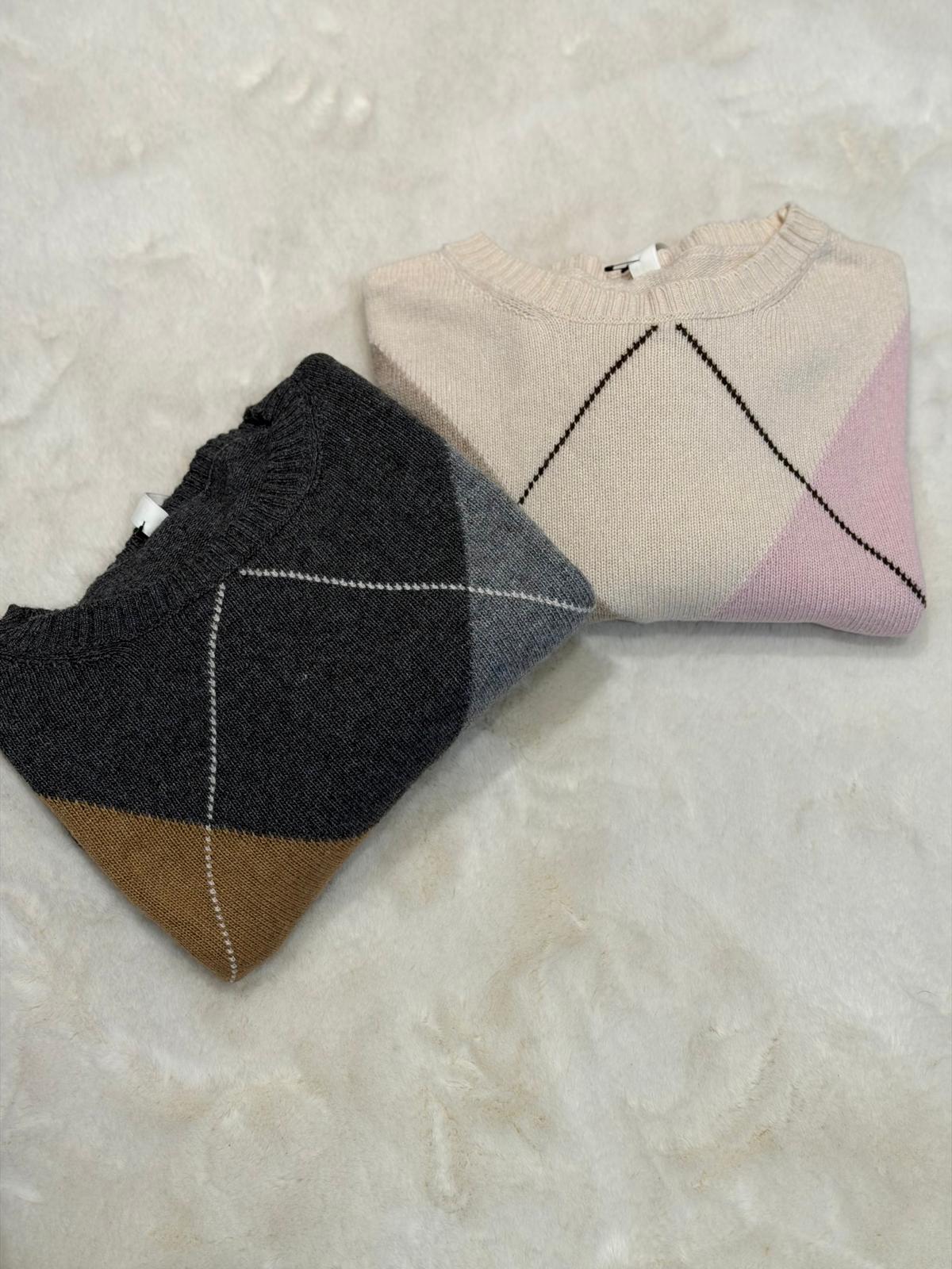 Maglione losanghe