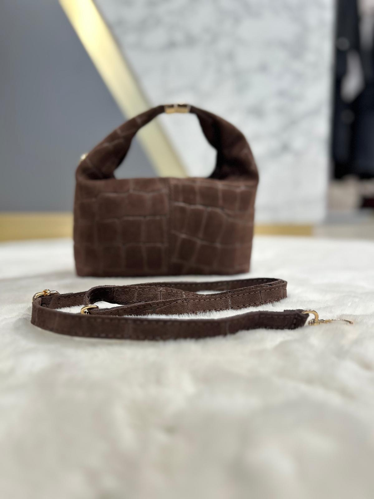 Borsa cocco in pelle