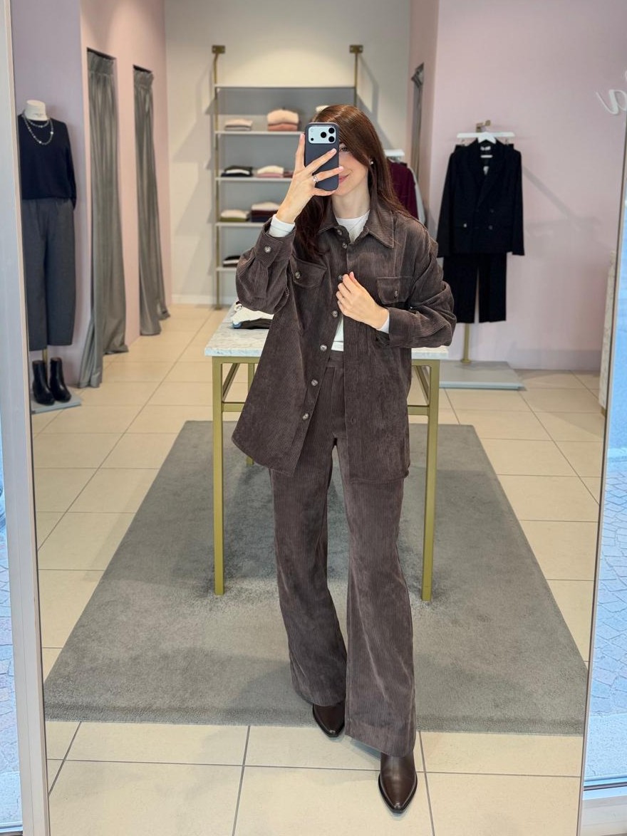 Pantalone in velluto Dixie