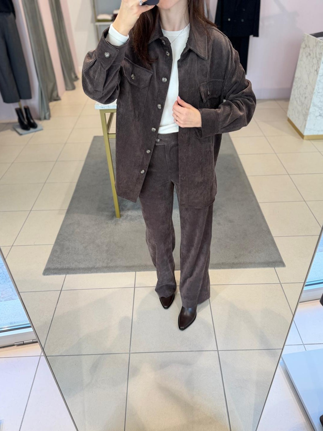 Pantalone in velluto Dixie