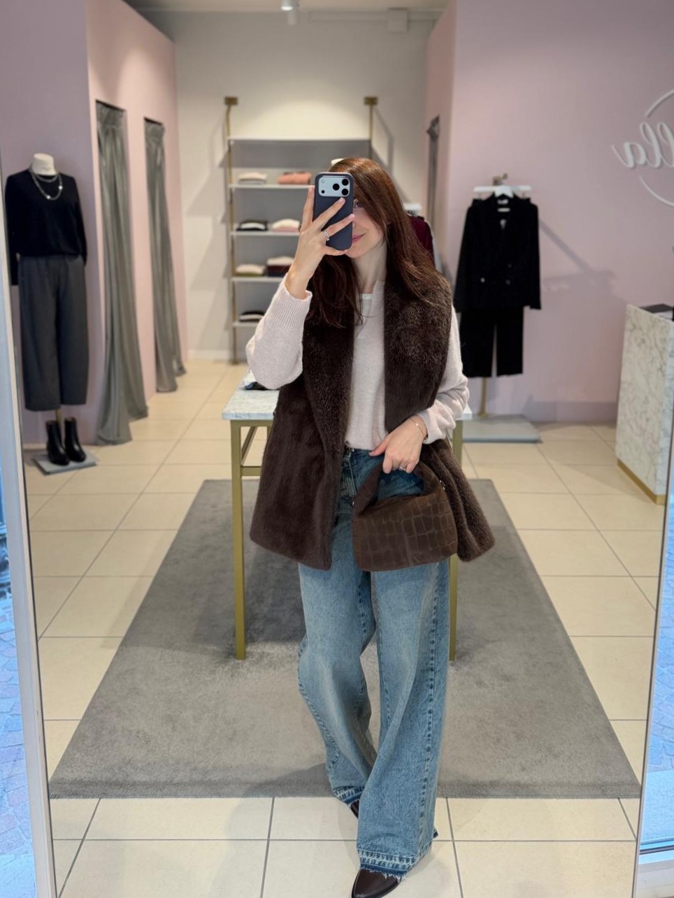 Gilet moro in ecopelliccia Dixie