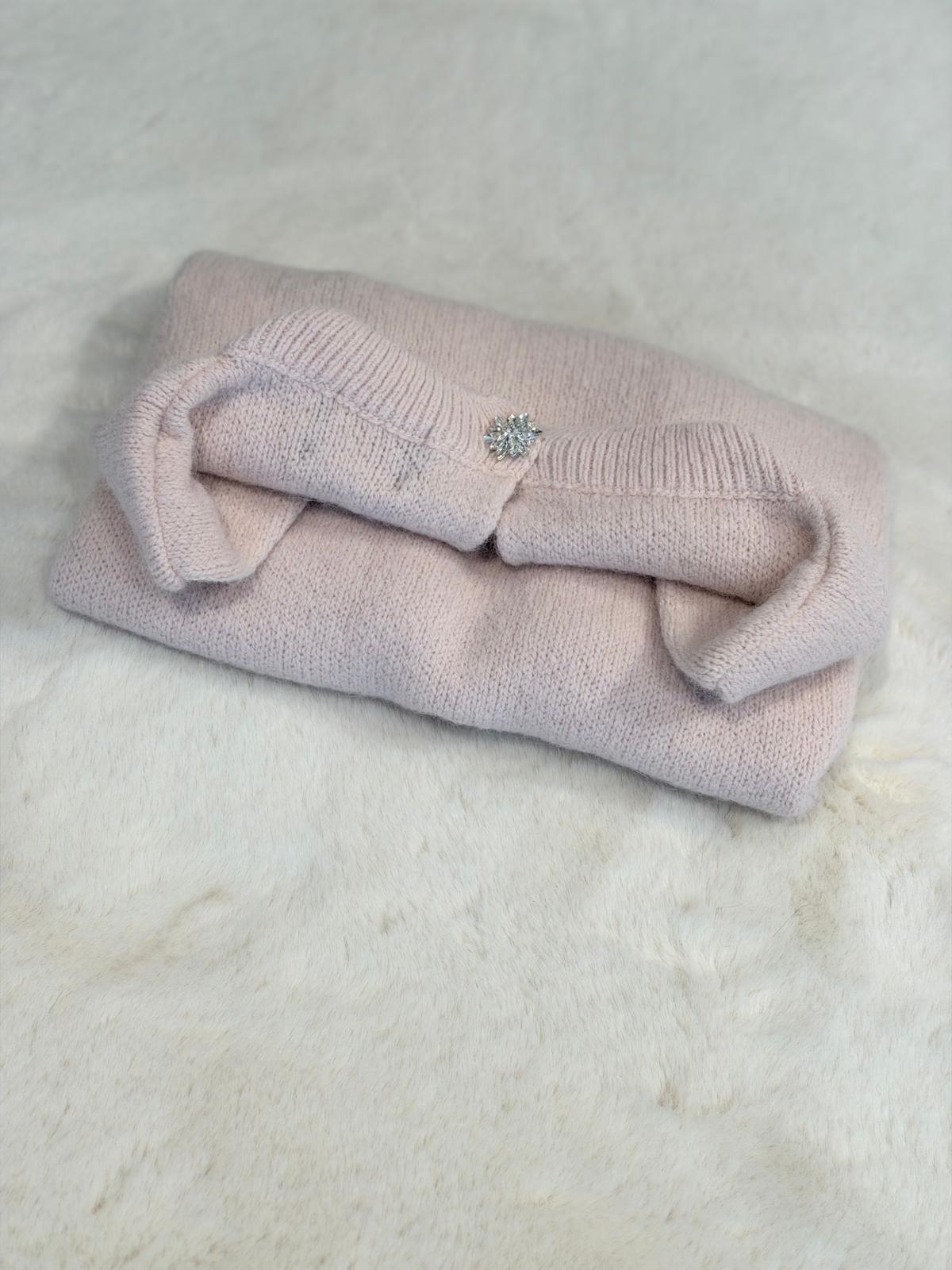 Gilet in lana e angora dixie