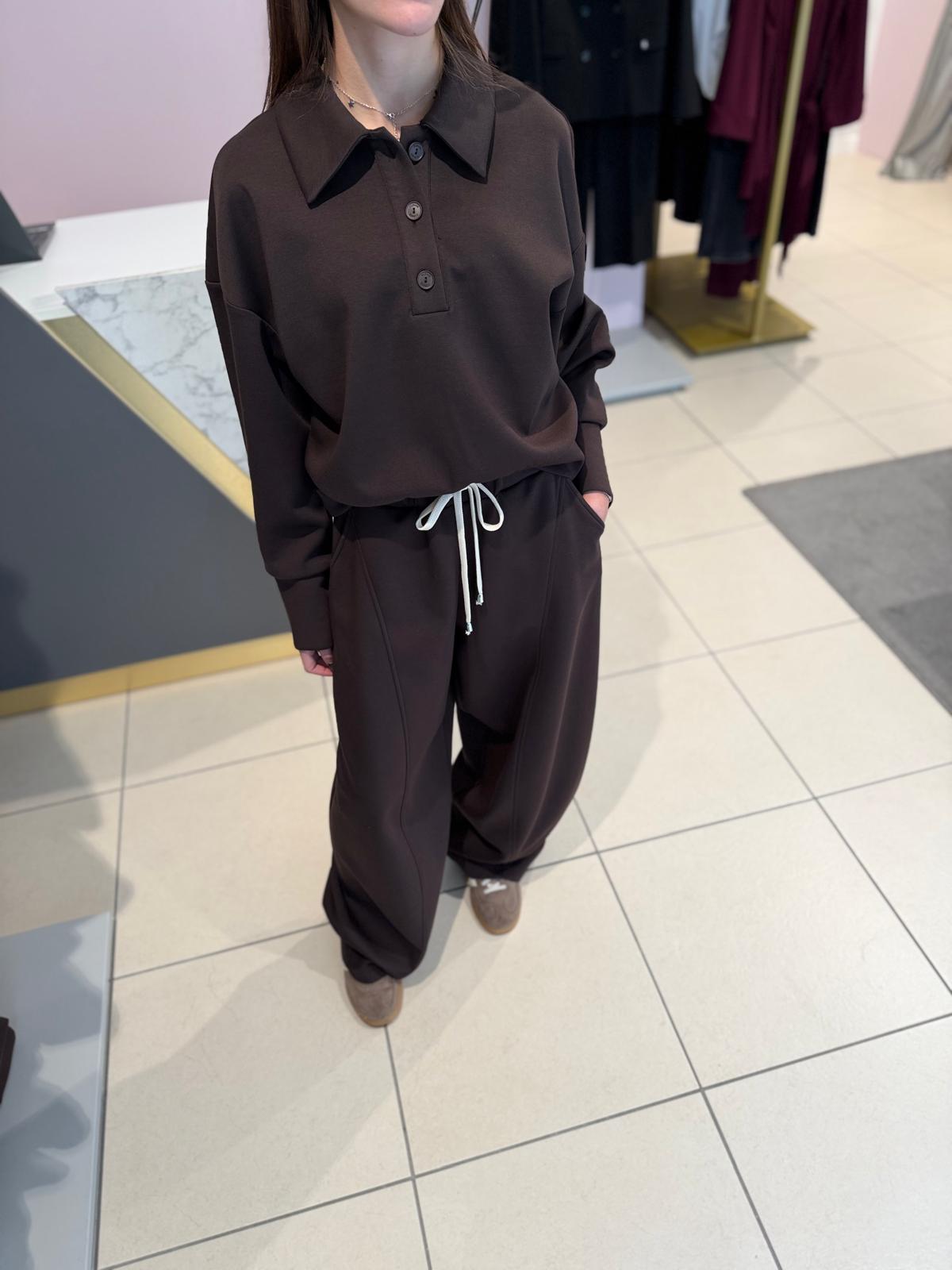 Pantalone barrel tuta please