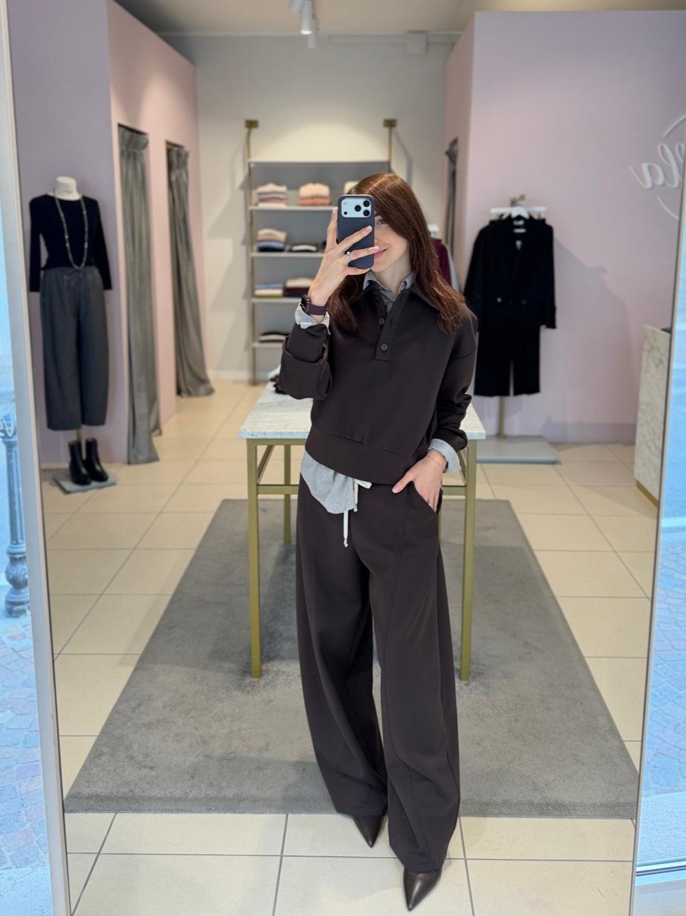 Pantalone barrel tuta please