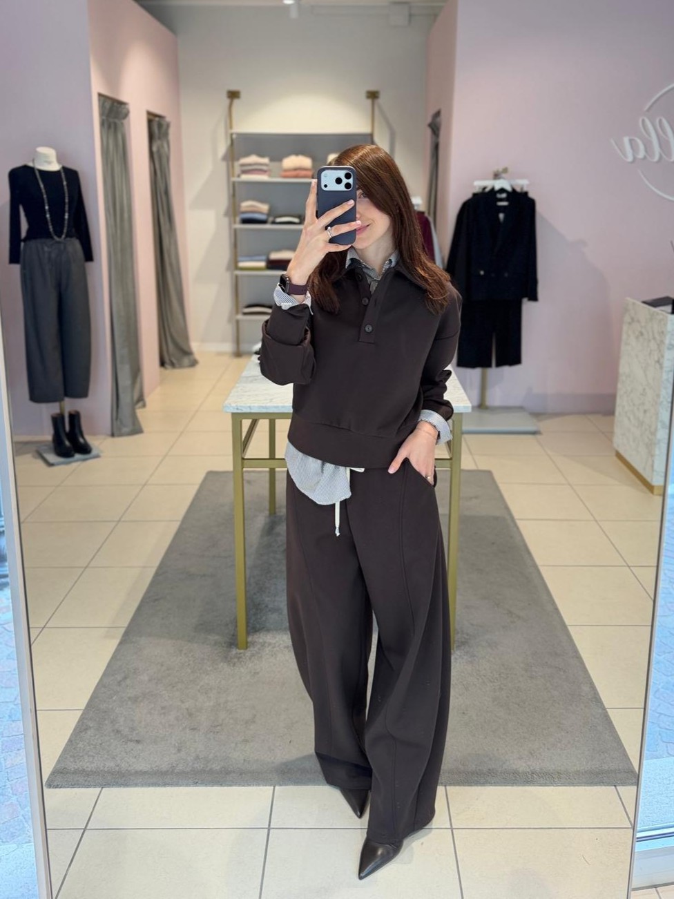 Pantalone barrel tuta please