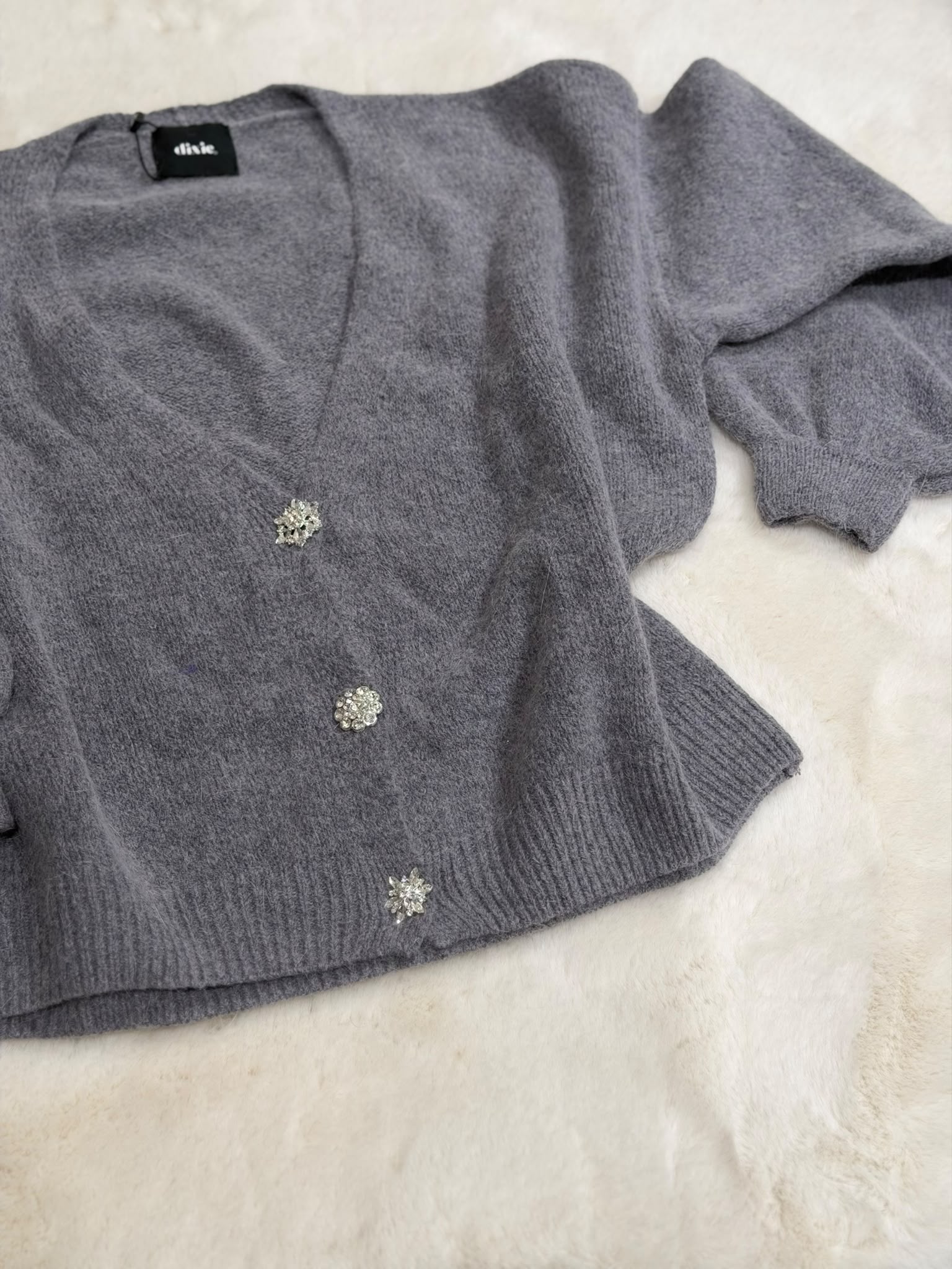 Cardigan gioiello