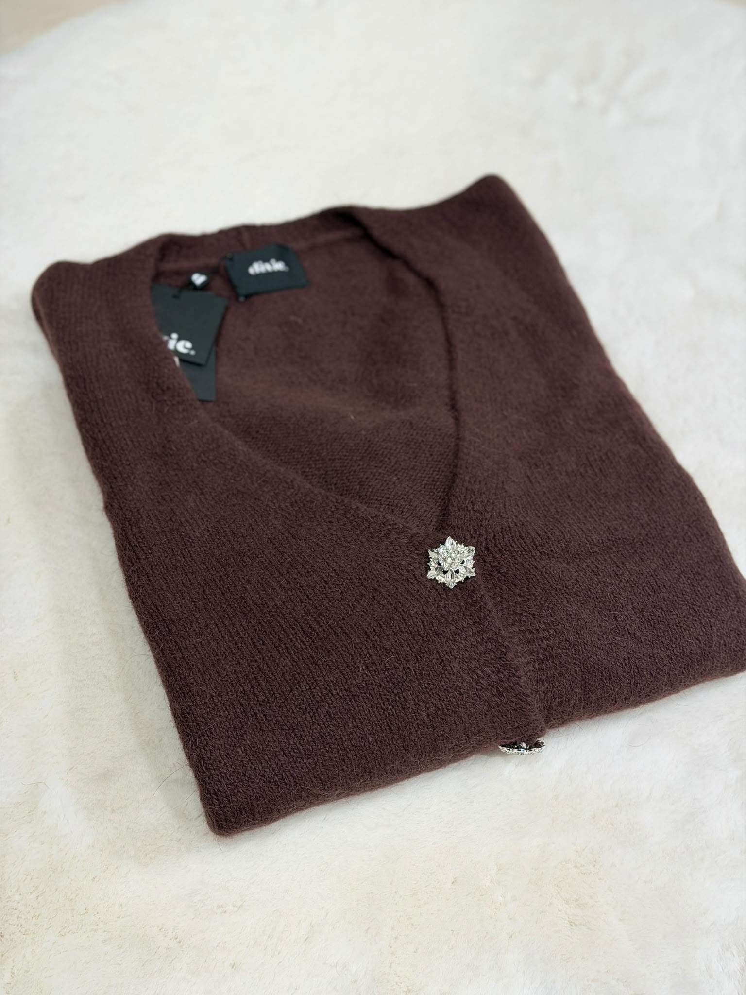 Cardigan gioiello